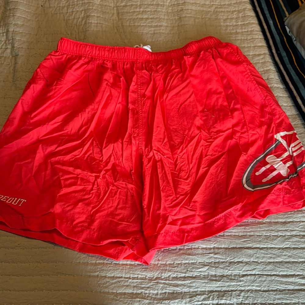 Sideout men’s swim trunks bright orange